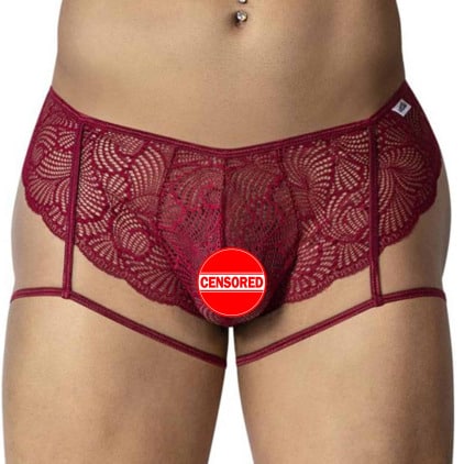 Slip Jarretière Dentelle CandyMan