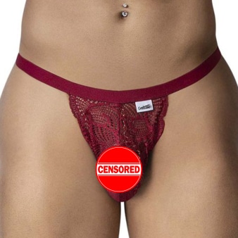 String Cockring Dentelle CandyMan