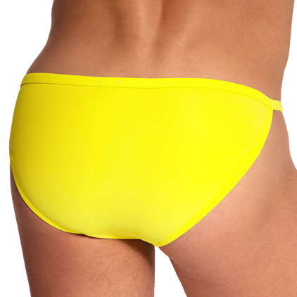 Slip de Bain Tanga BLU 2550 Jaune Olaf Benz