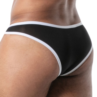 Slip Mini Mon Amour Noir TOF Paris