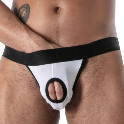 Jock Strap Mon Amour Blanc TOF Paris