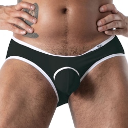 Slip Empty Bottom Mon Amour Noir TOF Paris