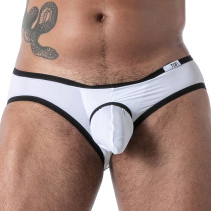 Slip Empty Bottom Mon Amour Blanc TOF Paris