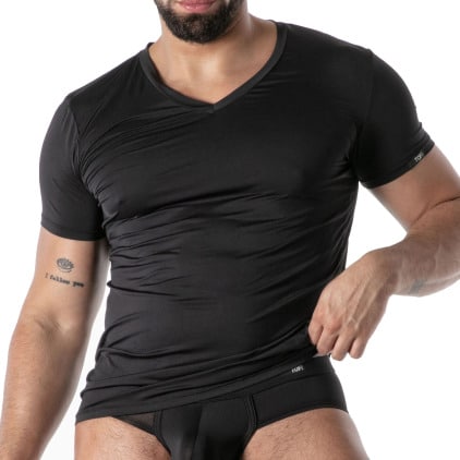 T-Shirt Mon Amour Noir TOF Paris