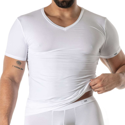 T-Shirt Mon Amour Blanc TOF Paris