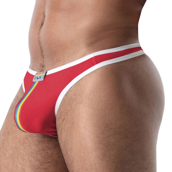 TOF Paris Joyful Pride Thong - Red