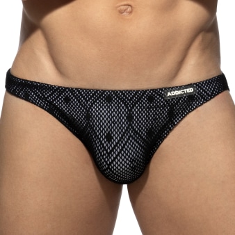 Slip de Bain Bikini Agadir Noir Addicted