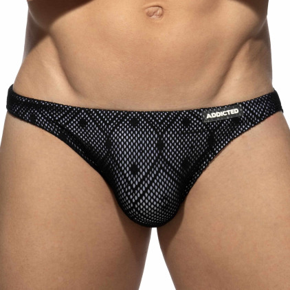 Slip de Bain Bikini Agadir Noir Addicted