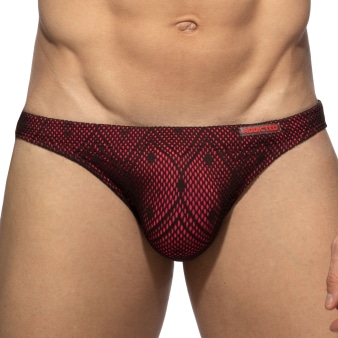 Slip de Bain Bikini Agadir Marron Addicted