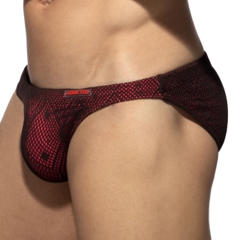 Slip de Bain Bikini Agadir Marron Addicted