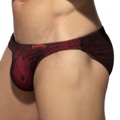 Slip de Bain Bikini Agadir Marron Addicted
