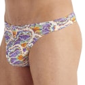 String Funky Styles Violet - Blanc HOM