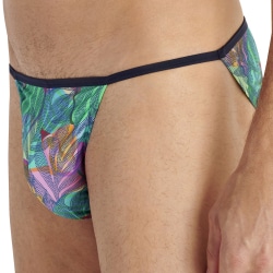 HOM Funky Styles Tanga Briefs - Sea Water
