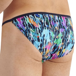 Slip Tanga Funky Styles Marine - Bleu Ciel HOM