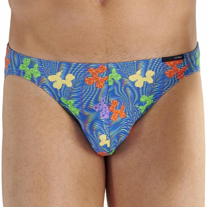 Slip Comfort Micro Funky Styles Bleu Cyan HOM