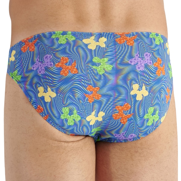 Slip Comfort Micro Funky Styles Bleu Cyan HOM