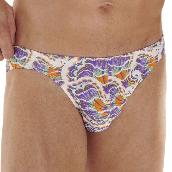 Slip Comfort Micro Funky Styles Violet - Blanc HOM