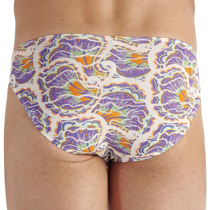 Slip Comfort Micro Funky Styles Violet - Blanc HOM
