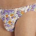 Slip Comfort Micro Funky Styles Violet - Blanc HOM