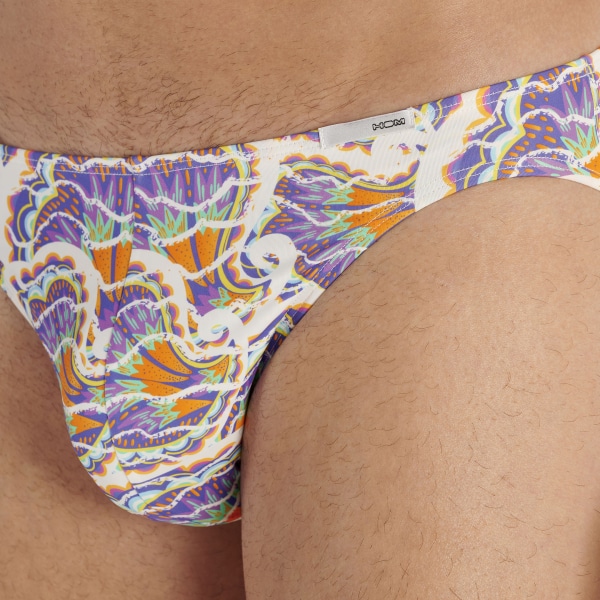 Slip Comfort Micro Funky Styles Violet - Blanc HOM
