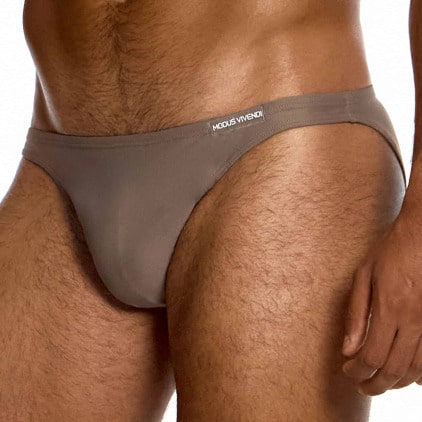 Slip de Bain Low Cut Watersports Marron Modus Vivendi