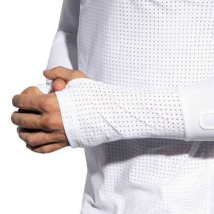 Sweat-Shirt à Capuche Vertex Blanc ES Collection