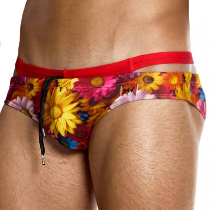 Slip de Bain Super Low Rise Daisies Multicolore Modus Vivendi