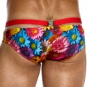 Modus Vivendi Daisies Super Low Rise Briefs - Multicolored