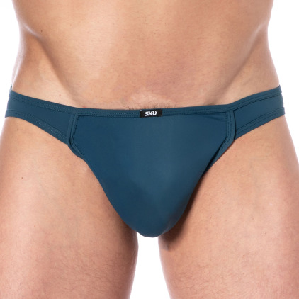 Slip Microfibre Bleu Canard SKU