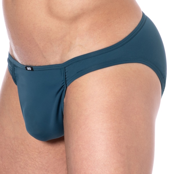 Slip Microfibre Bleu Canard SKU