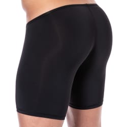 SKU Microfiber Long Boxer Briefs - Black