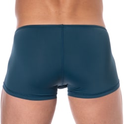 Boxer Court Microfibre Bleu Canard SKU