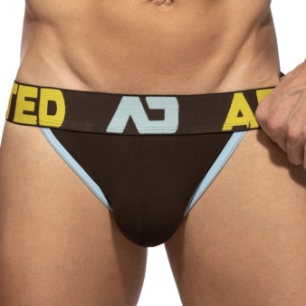 Slip Tanga Naked Feeling Push Up Marron Addicted