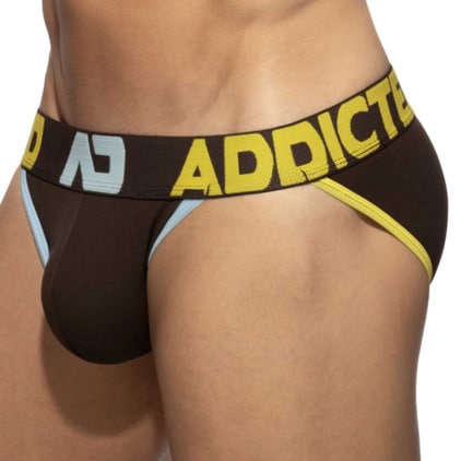 Slip Tanga Naked Feeling Push Up Marron Addicted
