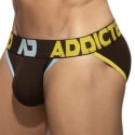 Addicted Naked Feeling Push Up Tanga Briefs - Brown
