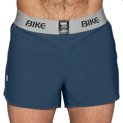 Short Jock Peek A Boo Bleu Marine Bike