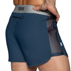 Short Jock Peek A Boo Bleu Marine Bike