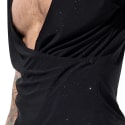 T-shirt Drapé Sparkle Noir Rufskin