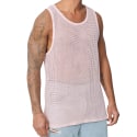 Débardeur Mesh Coton Rose Frilivin