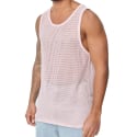 Débardeur Mesh Coton Rose Frilivin
