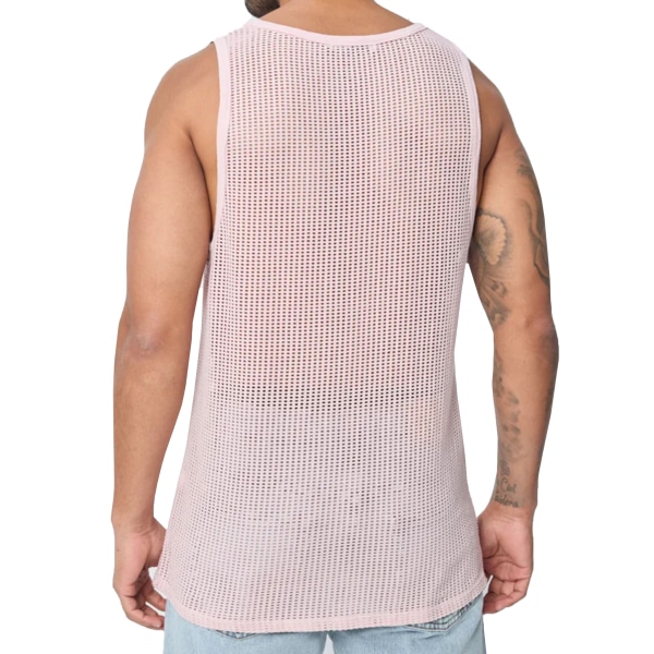 Débardeur Mesh Coton Rose Frilivin