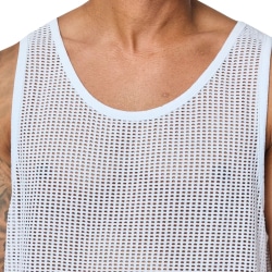 Débardeur Mesh Coton Blanc Frilivin
