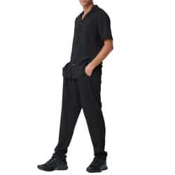 Frilivin Shirt and Pants Set - Black