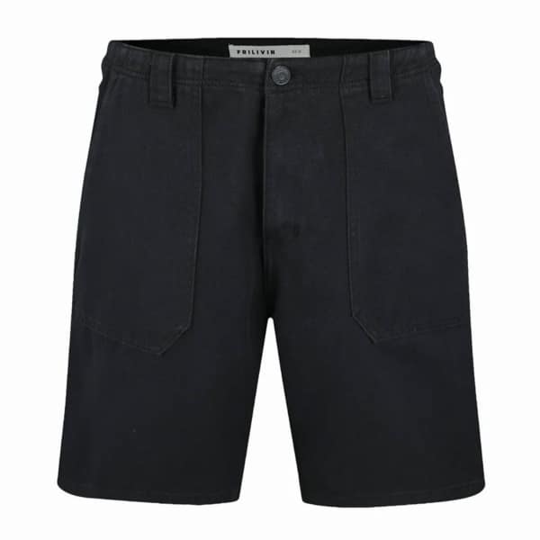 Bermuda Jean Cargo Noir Frilivin