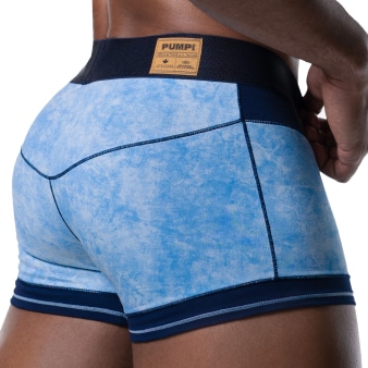 Boxer Bubble Bleu Pump!