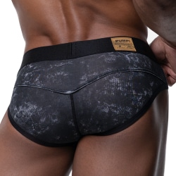 Pump! Black Washed Briefs