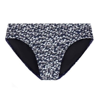 Slip de Bain All Over Logo Lycra Emporio Armani