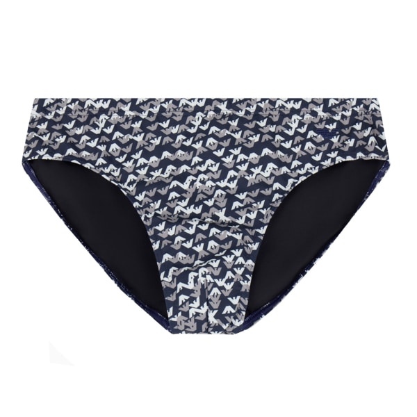 Slip de Bain All Over Logo Lycra Emporio Armani
