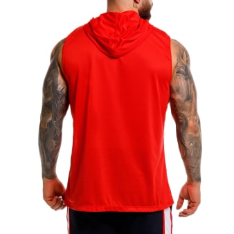 Débardeur à Capuche Motion Rouge JOR