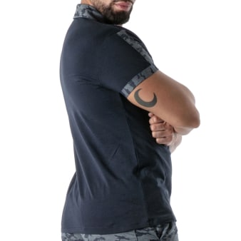 Polo Camo Bleu Marine TOF Paris